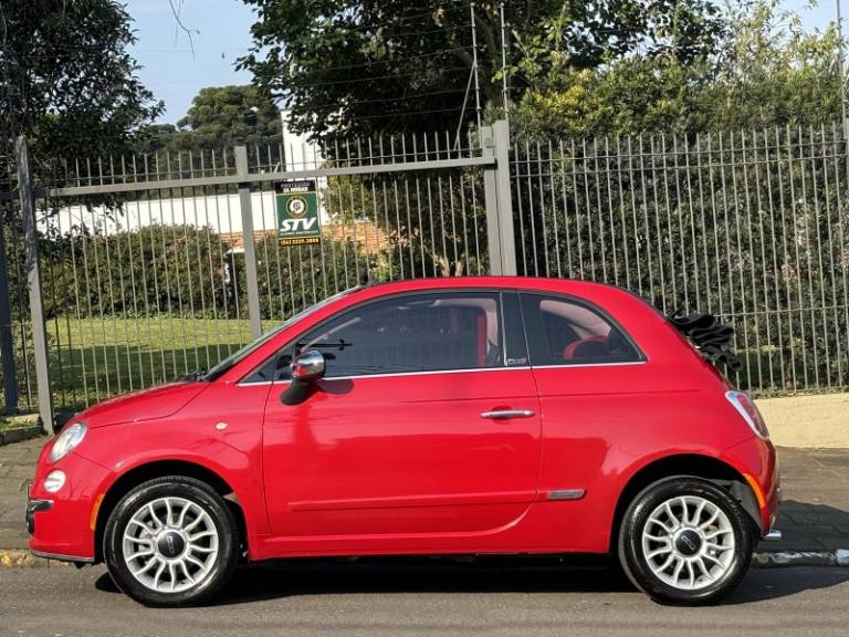 FIAT - 500 - 2013/2013 - Vermelha - R$ 73.000,00