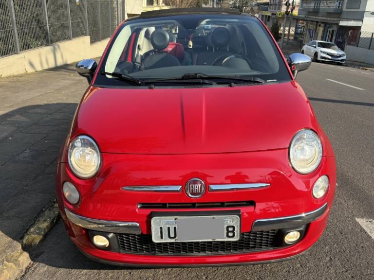 FIAT - 500 - 2013/2013 - Vermelha - R$ 73.000,00