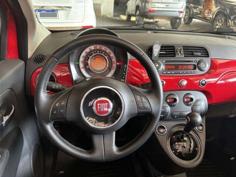 FIAT - 500 - 2013/2013 - Vermelha - R$ 73.000,00