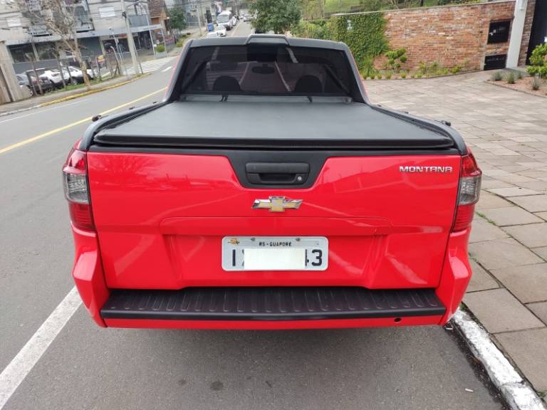 CHEVROLET - MONTANA - 2016/2017 - Vermelha - R$ 56.000,00